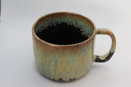 Cream Drip Coffee Mug