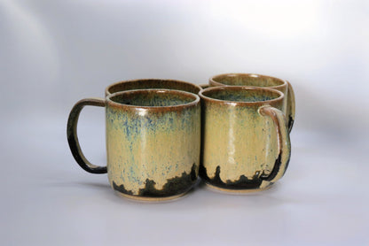 Cream Drip Coffee Mug