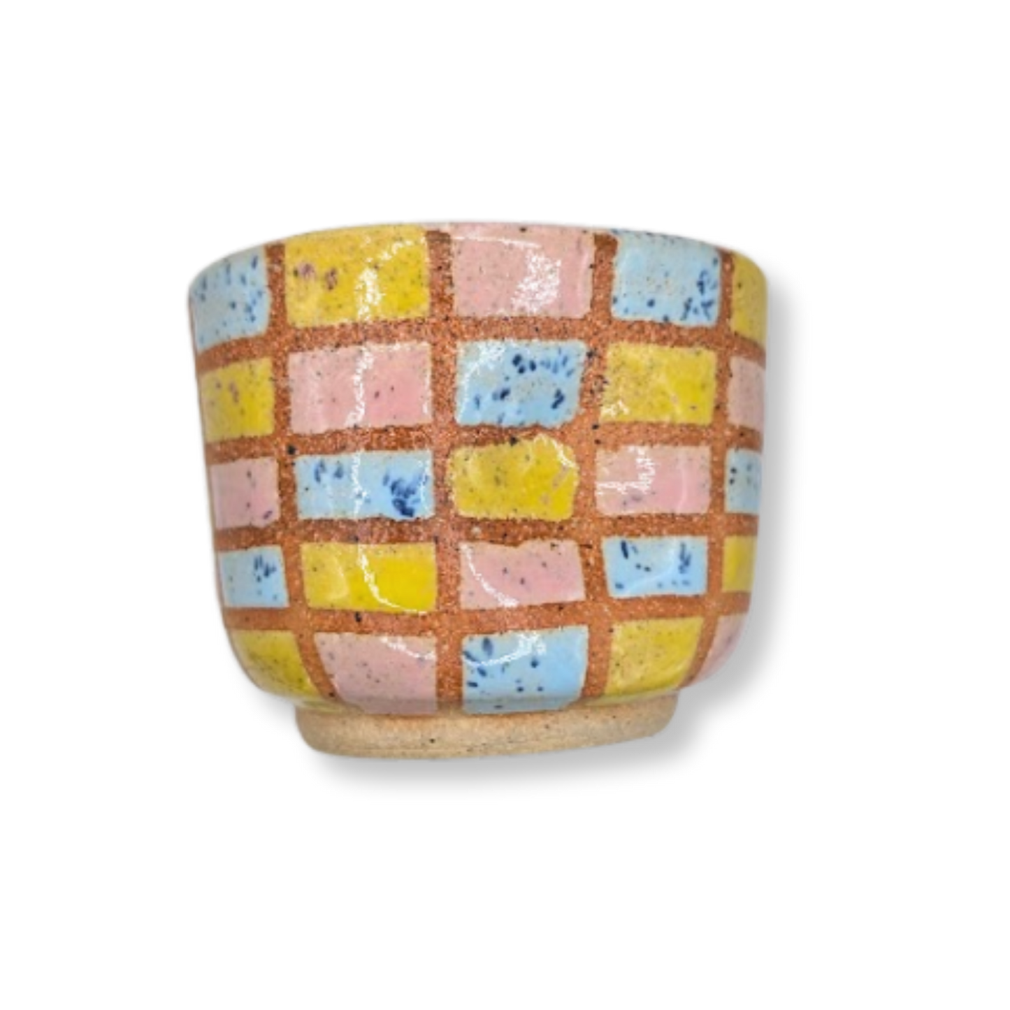 Checkered Dimple Cup